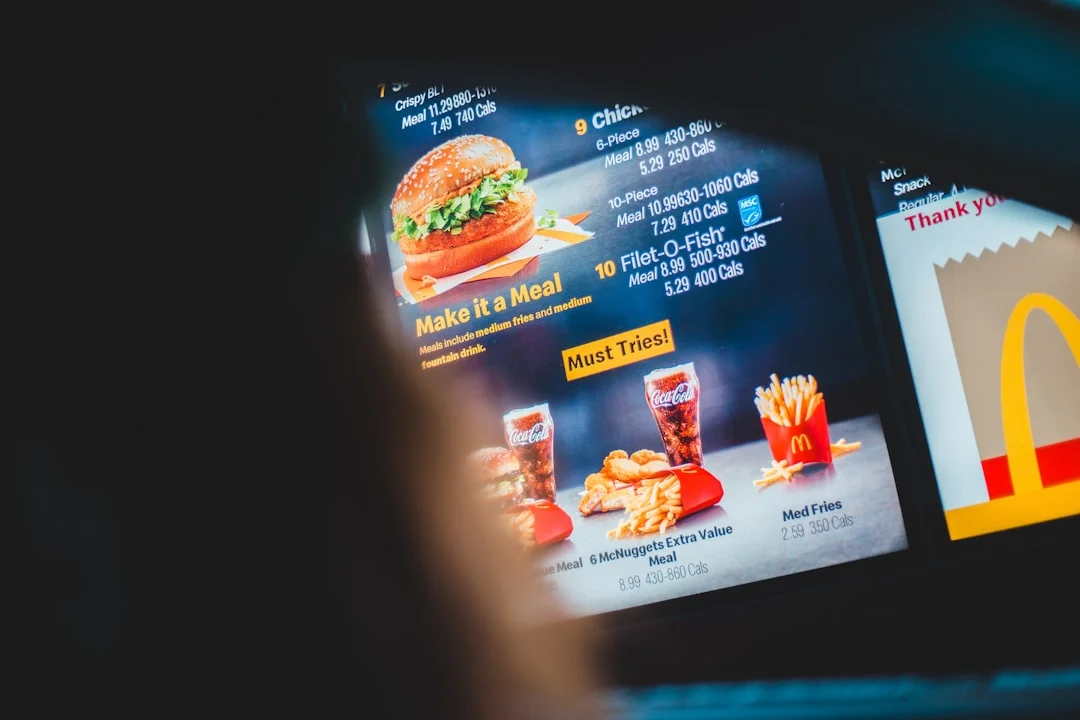 Prato de comida apetitoso em uma mesa bem posta, pronto para ser fotografado para marketing digital de restaurantes.